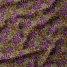 1000-Streifen-Velours BOMINI Leinen / Violett